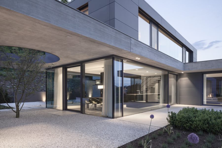 Moderner Geb&auml;ude- und Fassadenbau